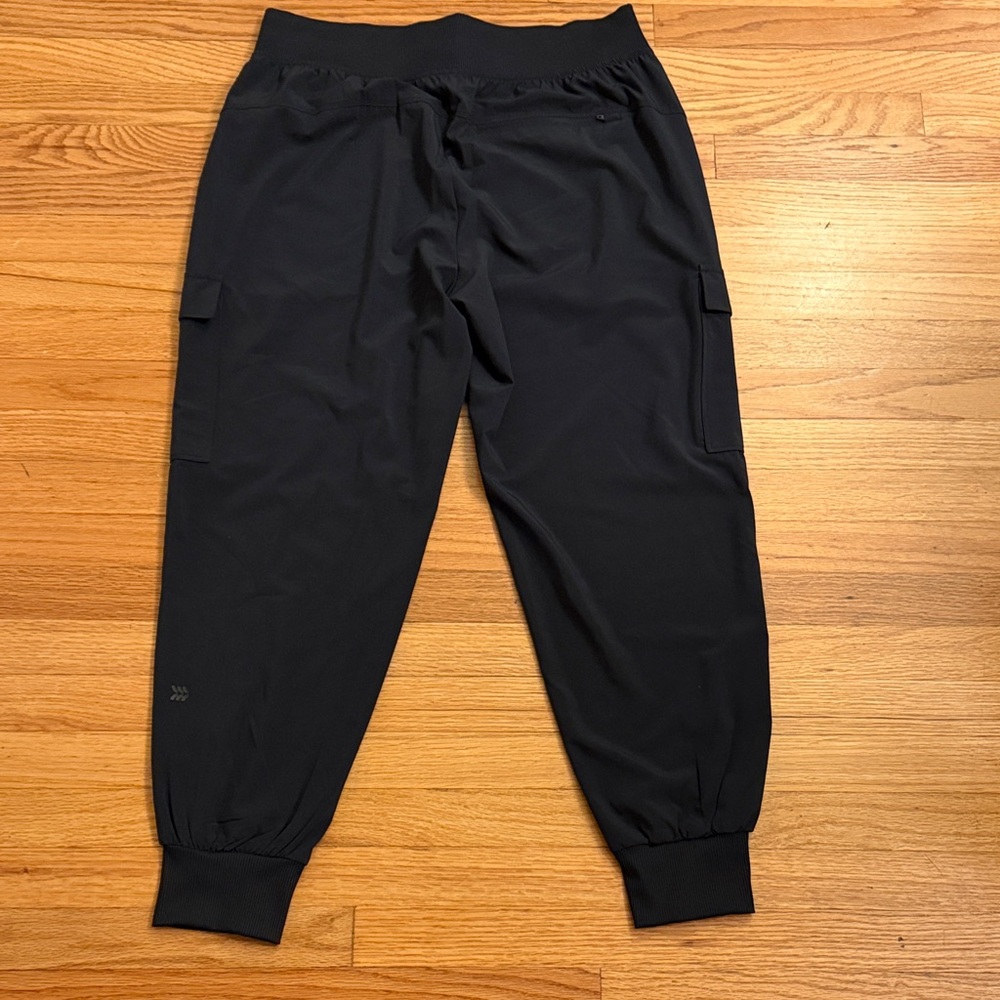 All in Motion Black Track Performance Jogger Pants - Picture 6 of 9